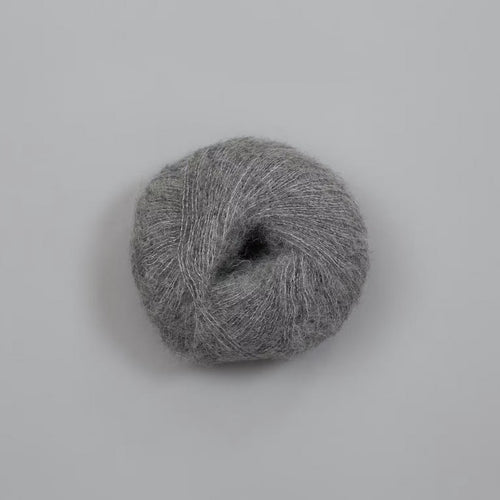 Rauma Garn Alpaca Silk grå [1311]