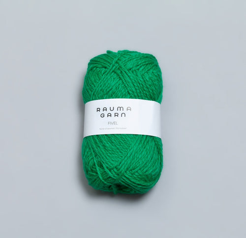 Rauma Garn Fivel emerald grøn [10]