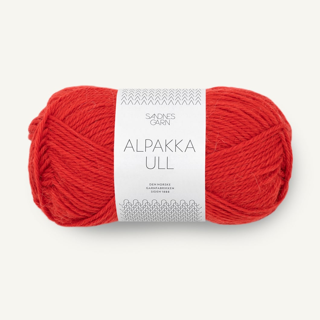 Sandnes Garn Alpakka Ull scarlet red [4018]