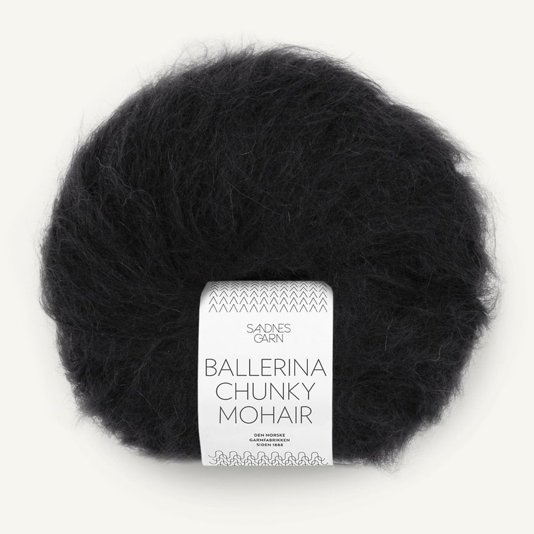 Sandnes Garn Ballerina Chunky Mohair sort [1099]