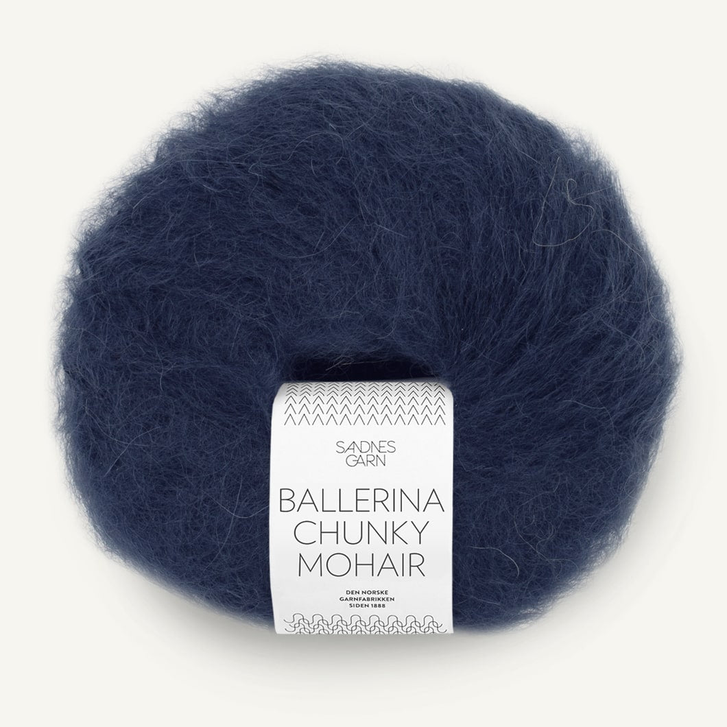 Sandnes Garn Ballerina Chunky Mohair dyb marine [5581]