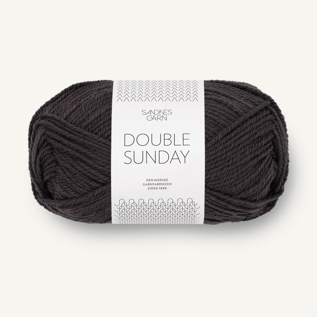 Sandnes Garn Double Sunday bristol black [3800]