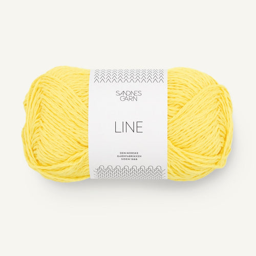 Sandnes Garn Line lemon [9004]