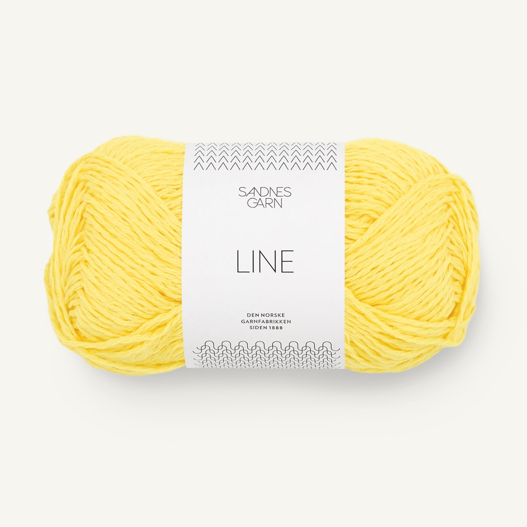 Sandnes Garn Line lemon [9004]