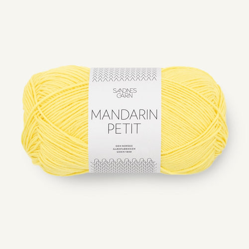 Sandnes Garn Mandarin Petit lemon [9004]