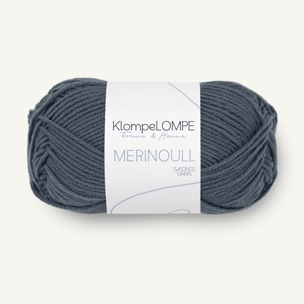 Sandnes Garn Merinoull KlompeLOMPE mørk gråblå [6061]