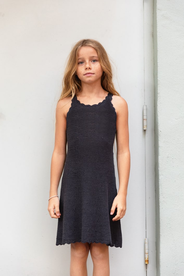 2405-01 Linnea Dress Junior Sandnes Garn