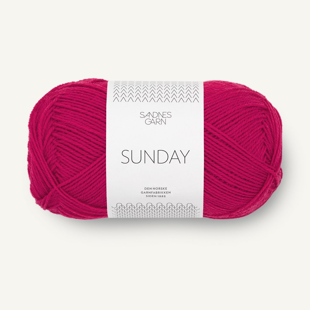 Sandnes Garn Sunday jazzy pink [4600]
