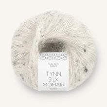 Indlæs billede til gallerivisning Sandnes Garn Tynn Silk Mohair salt n&#39; pepper tweed [1199]

