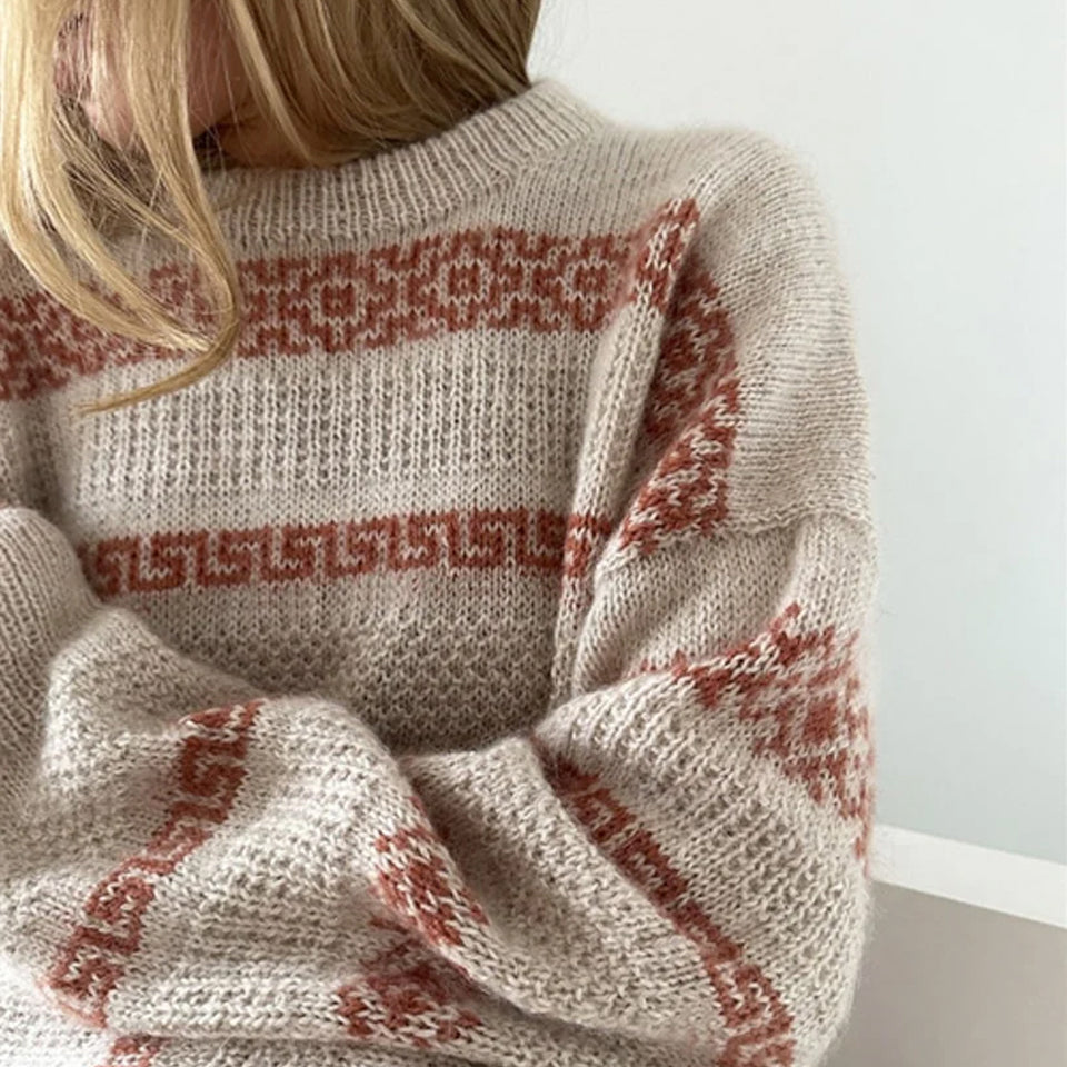 Opskrift på Terracotta Sweater fra Lene Holme Samsøe
