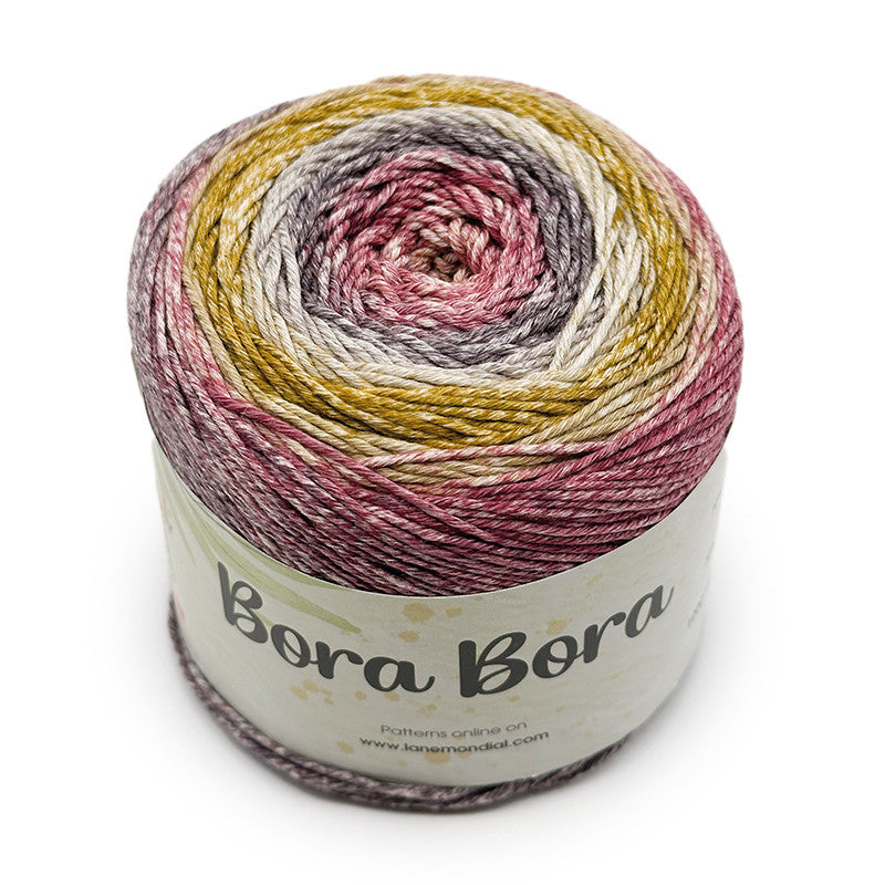 Bora Bora rød /lilla/grøn [933]