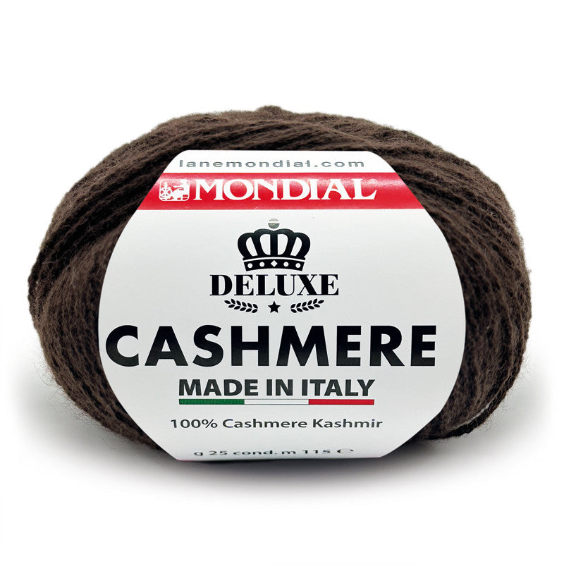 Mondial Cashmere mørke brun [925]