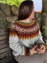 Indlæs billede til gallerivisning Strikkekit Góa Sweater [grå]
