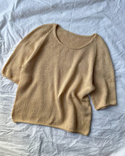 Indlæs billede til gallerivisning Kumulus Tee O-Neck PetiteKnit strikkekit [Tynn Line]
