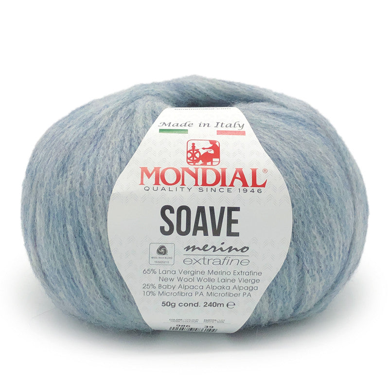 Soave lys blå [886]