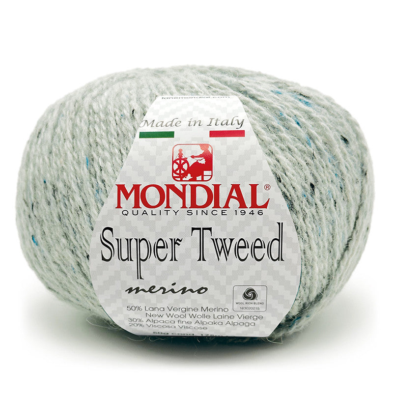Super Tweed Merino 438 lys grå