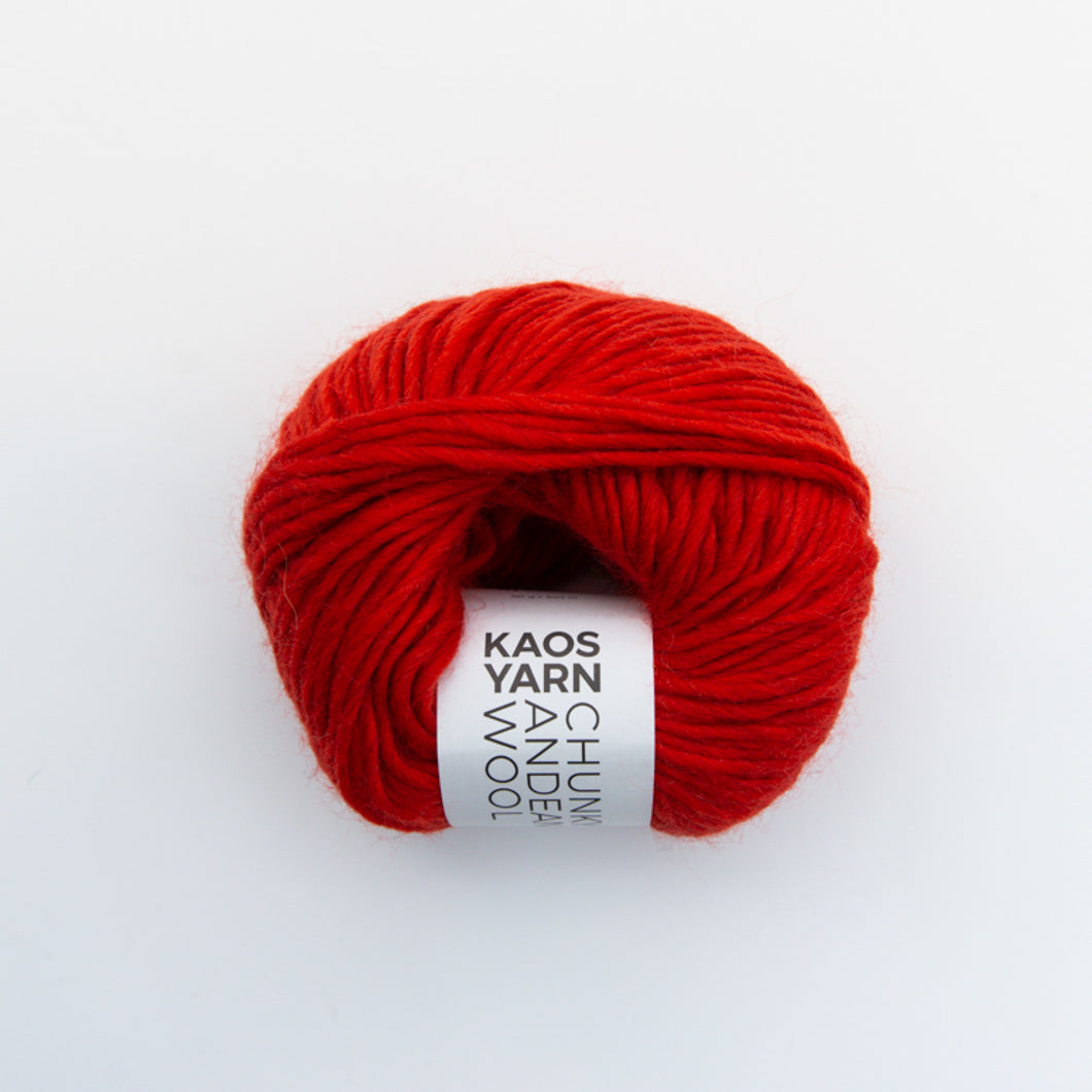 KAOS YARN Chunky Andean Wool passionate [6031]