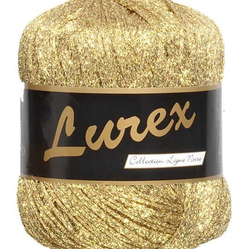 Lammy Yarns Lurex guld [02]