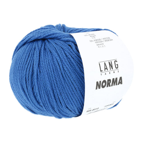 Lang Yarns Norma blå [0010]