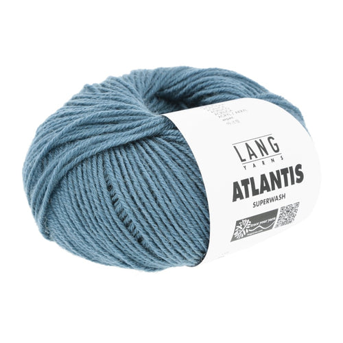 Lang Yarns Atlantis blå/grøn [0074]
