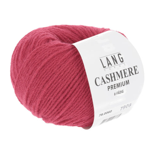 Lang Yarns Cashmere Premium mørk pink [0060]
