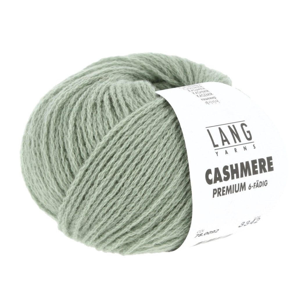 Lang Yarns Cashmere Premium lys grøn [0092]