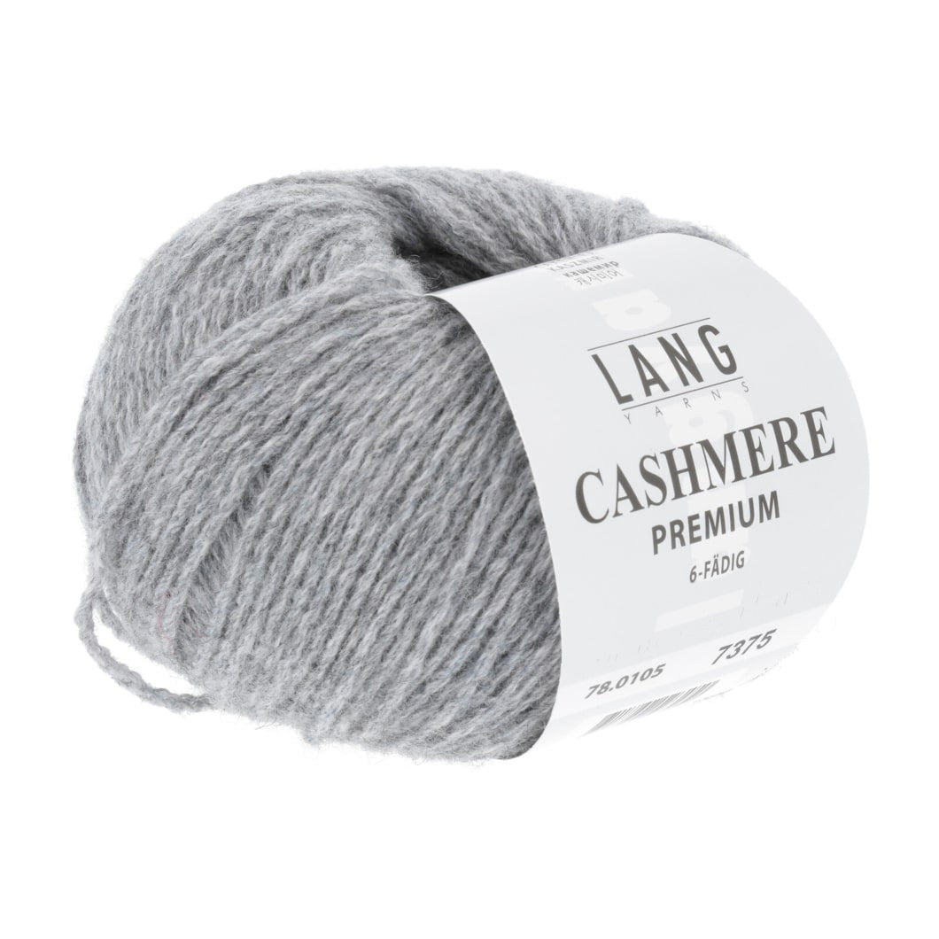 Lang Yarns Cashmere Premium grå [0105]