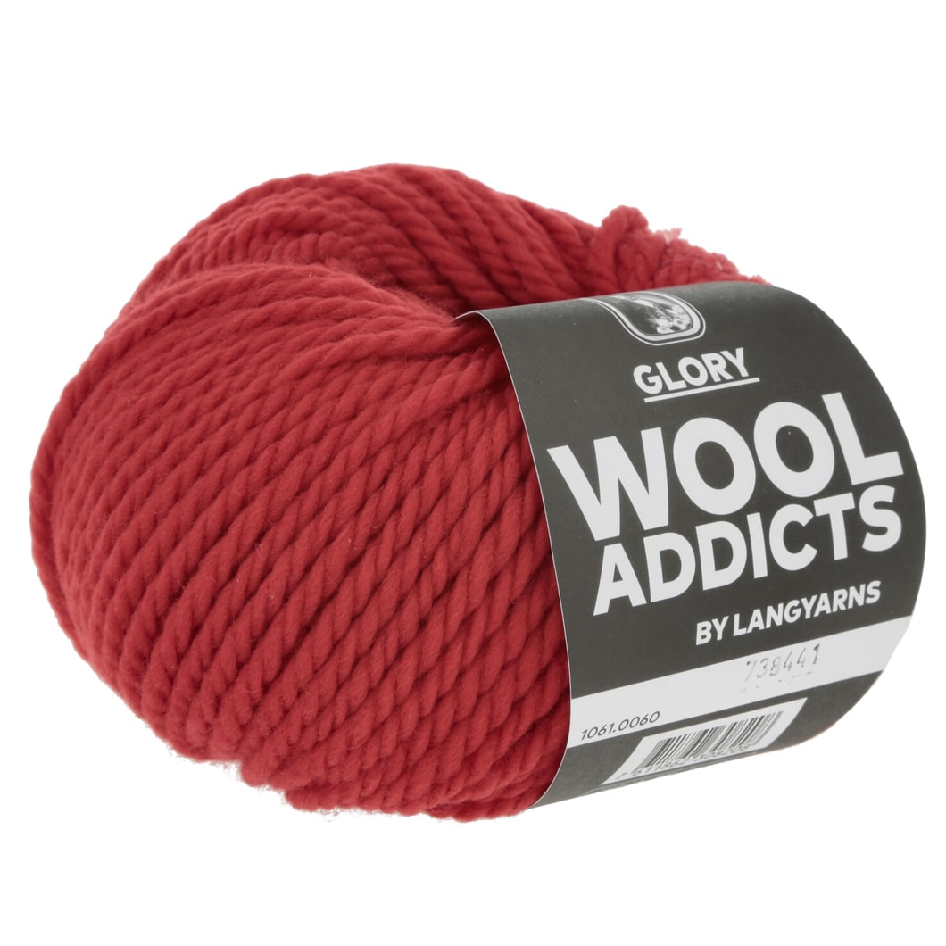 Lang Yarns WoolAddicts Glory rød [0060]