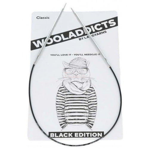  WoolAddicts Classic Black Edition rundpinde