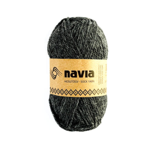 Navia Sokkegarn mellemgrå [503]