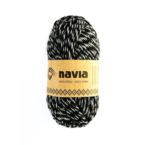 Navia Sokkegarn meleret mørk/lys [515]