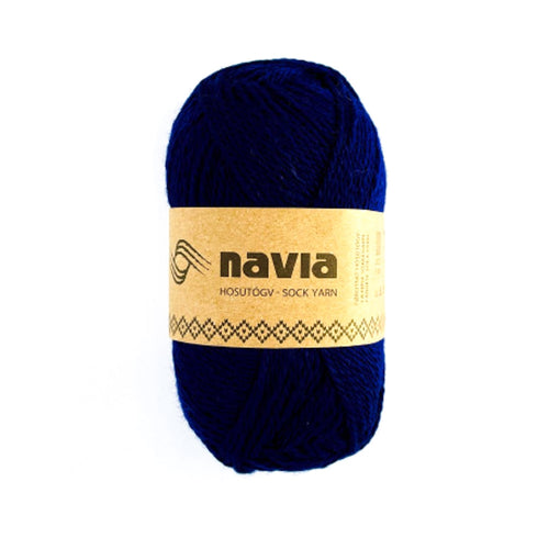 Navia Sokkegarn marine blå [524]