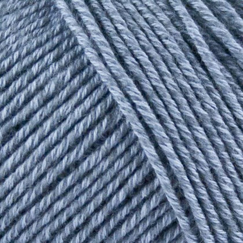 Onion Knit Fino Organic Cotton+Merino Wool gråblå [529]
