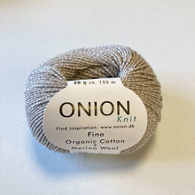 Indlæs billede til gallerivisning Onion Knit Fino Organic Cotton+Merino Wool beige [534]
