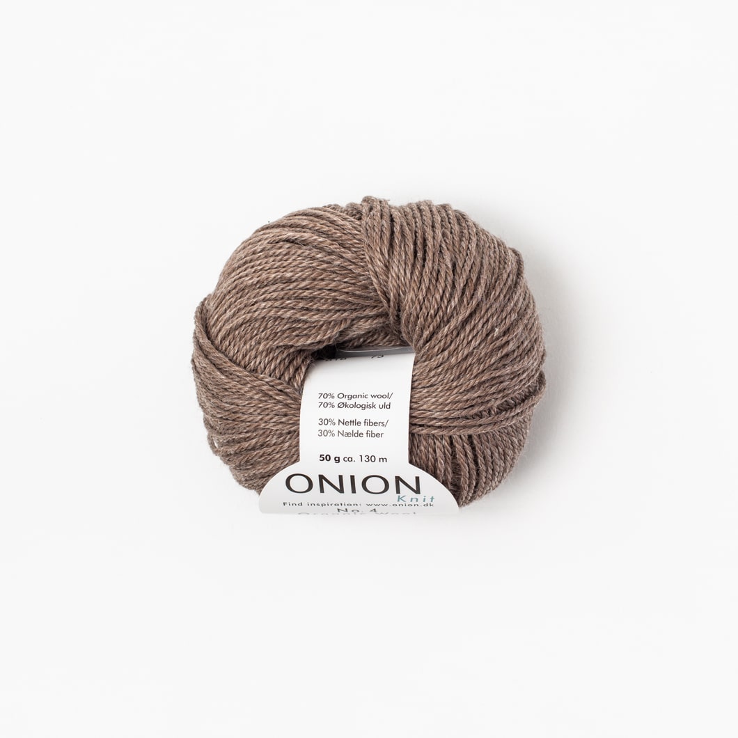 lærred uophørlige regional No.4 Organic Wool+Nettles sand [818] – Si-Ki Garn