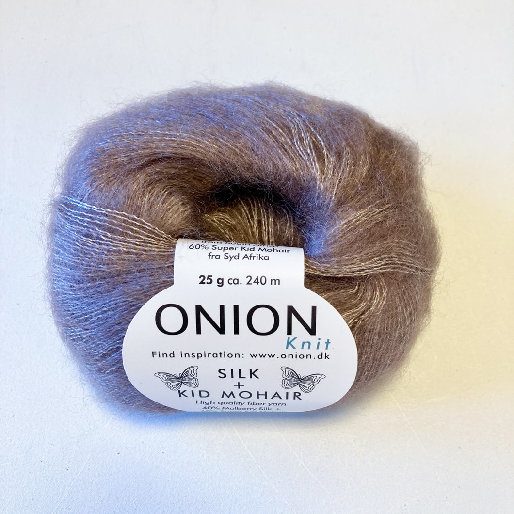 Onion Knit Silk+Kid Mohair pudder [3004]