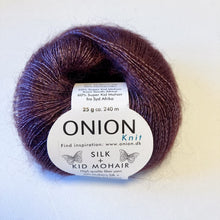Indlæs billede til gallerivisning Onion Knit Silk+Kid Mohair bordeaux [3006]
