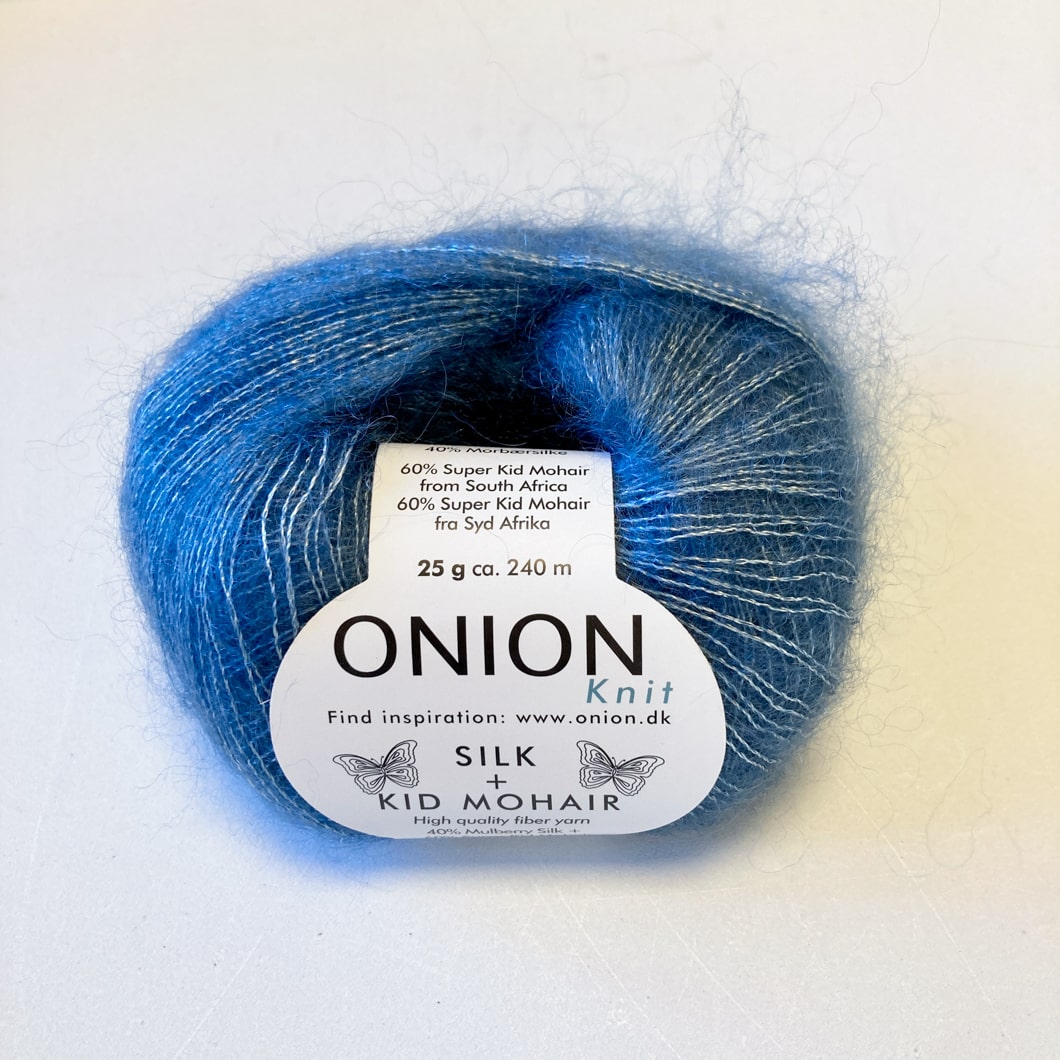 Onion Knit Silk+Kid Mohair douce blå [3014]
