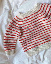 Indlæs billede til gallerivisning Opskrift på Friday Sweater Baby fra PetiteKnit
