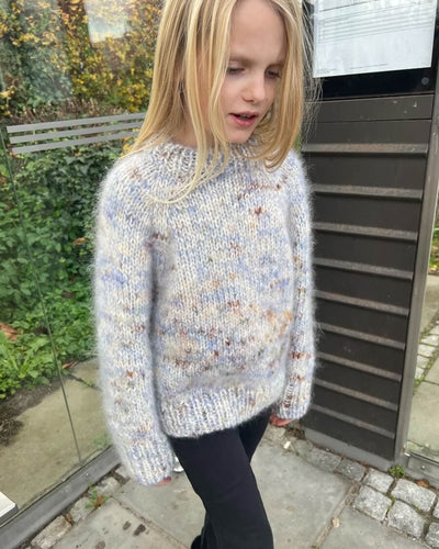 Opskrift på Marble Sweater Junior