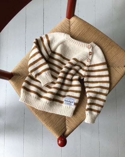 Opskrift på Seaside Sweater fra PetiteKnit