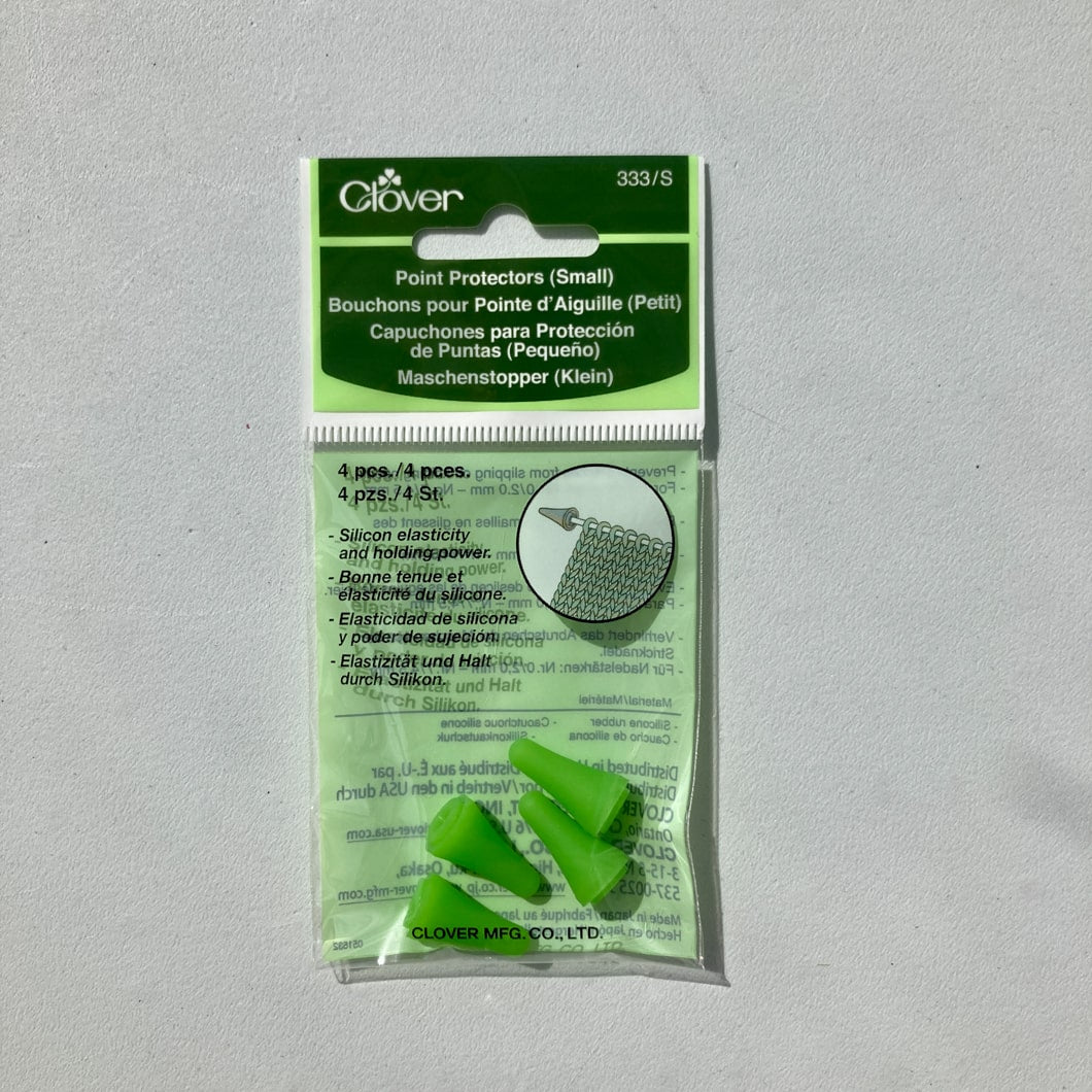 Clover pindebeskytter grøn small (4 stk)
