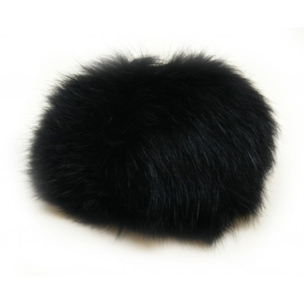 Pompon kanin 60 mm sort [0002]