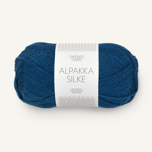 Sandnes Garn Alpakka Silke inkblå [6063]