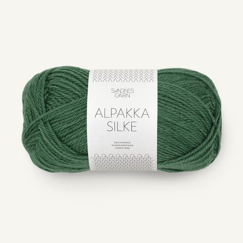 Sandnes Garn Alpakka Silke grøn [8264]