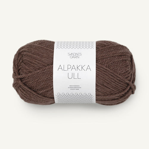 Sandnes Garn Alpakka Ull brun [3571]