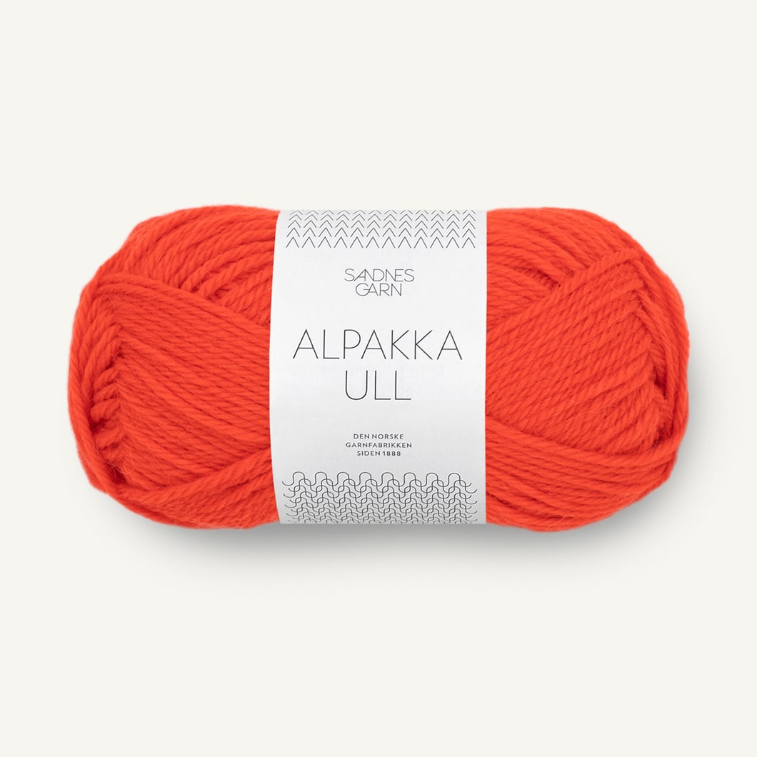 Sandnes Garn Alpakka Ull spicy orange [3819]