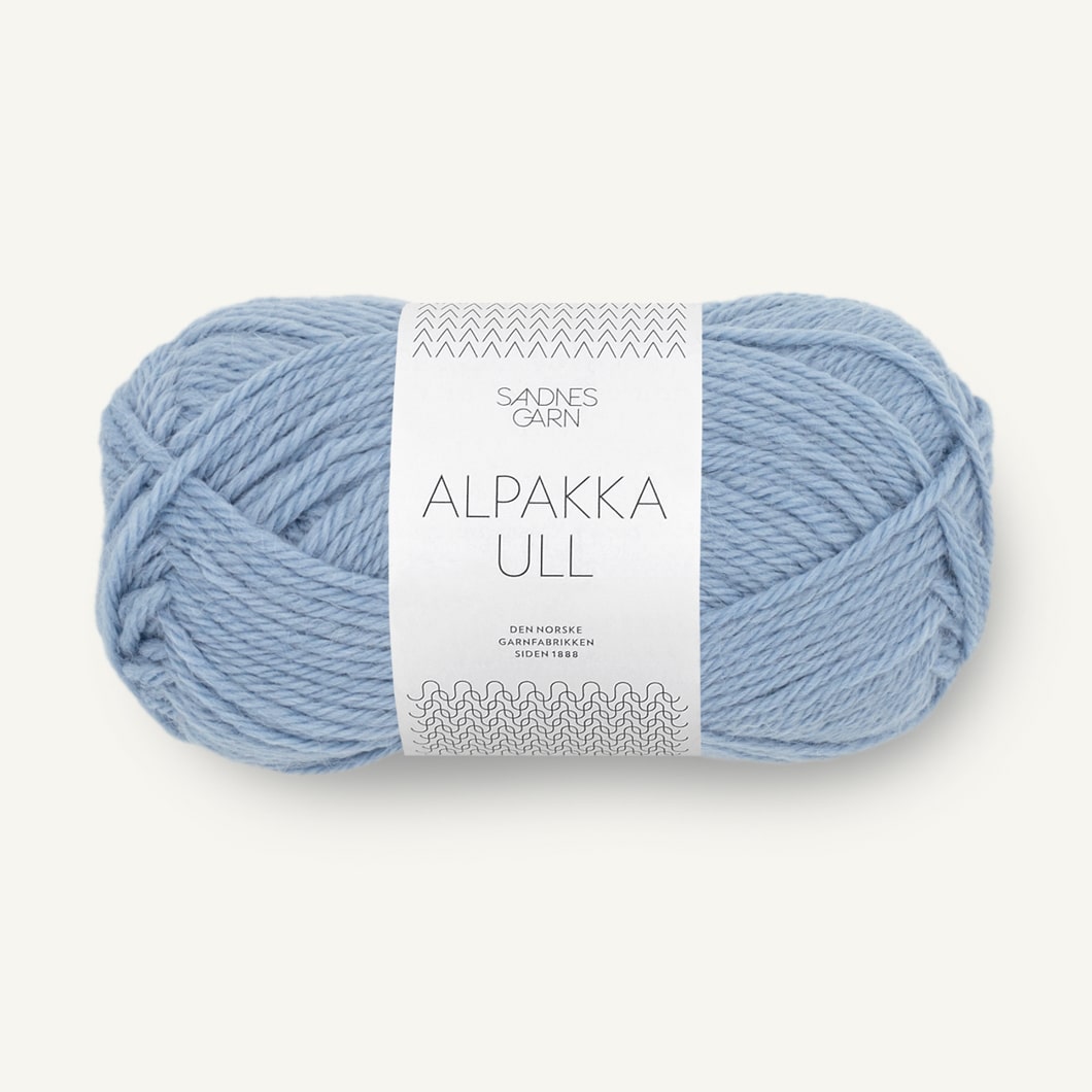 Sandnes Garn Alpakka Ull blå hortensia [6032]