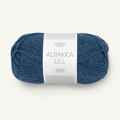 Sandnes Garn Alpakka Ull mørk blå [6364]