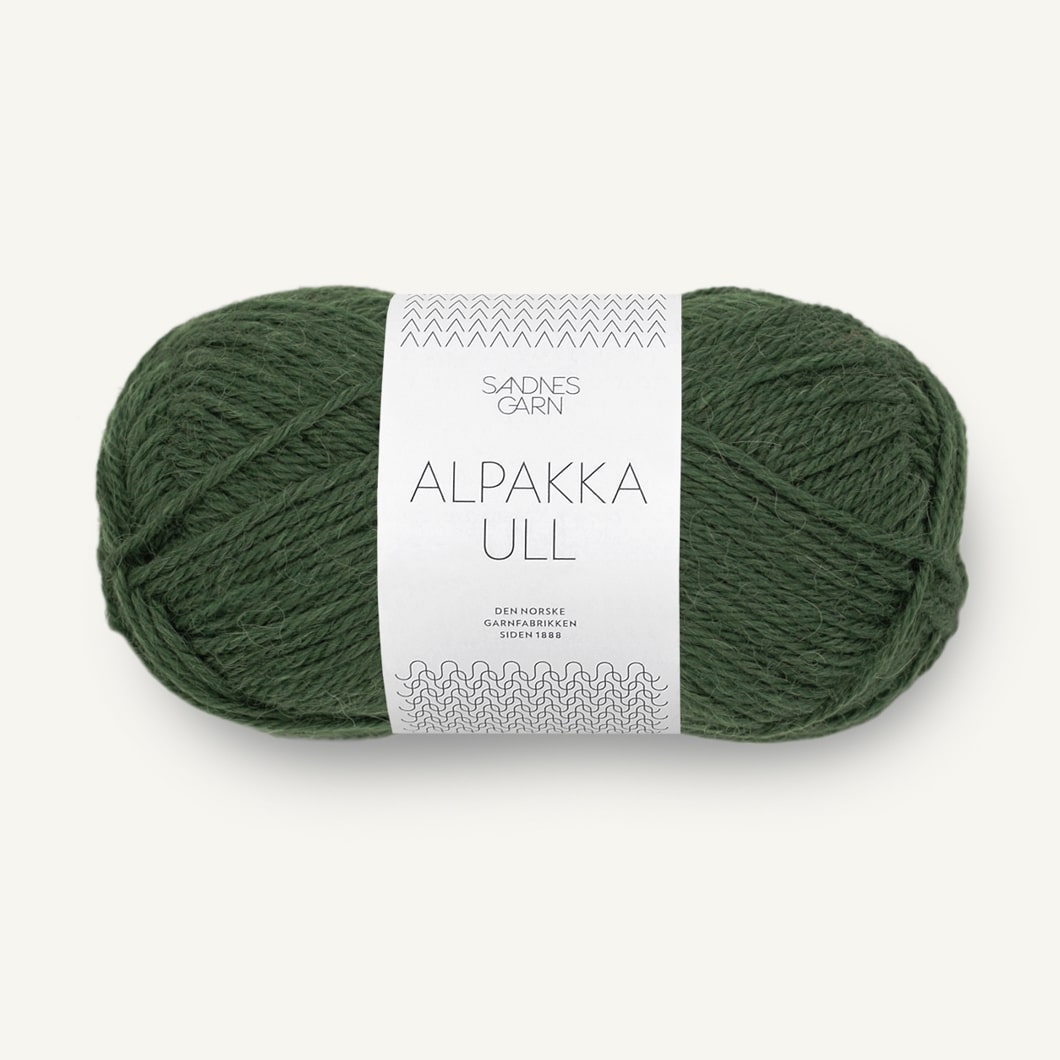 Sandnes Garn Alpakka Ull skovgrøn [8082]